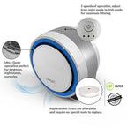 avari AV-525 blue air purifier 3 speed operation image