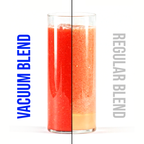 ozen vacuum blend vs regular blend comparison