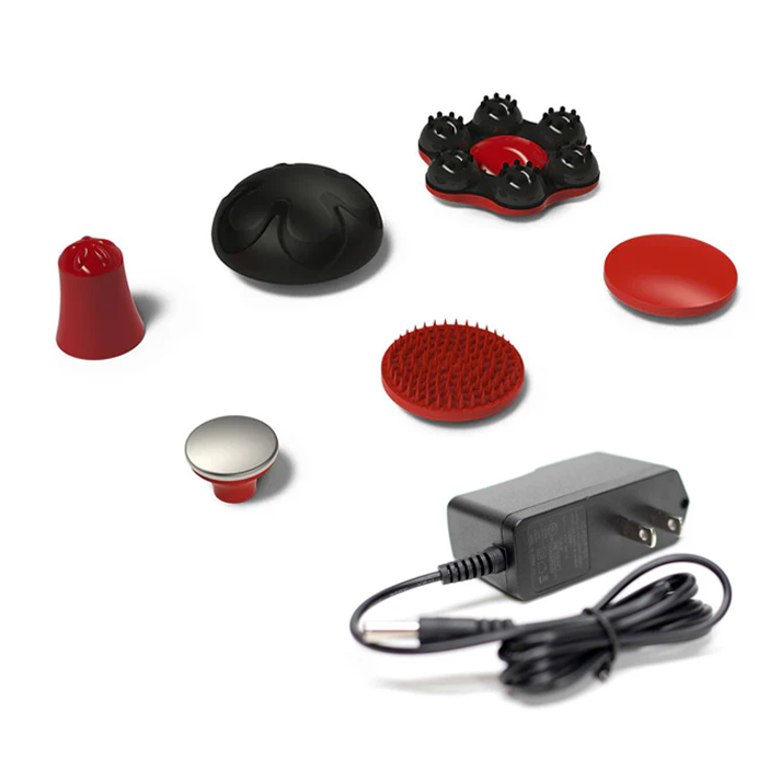 purewave cm07 red attachment and charger white background