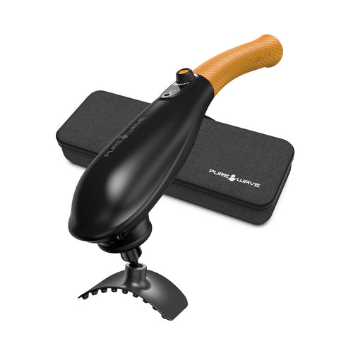 purewave cmx massager orange with carrying case 3