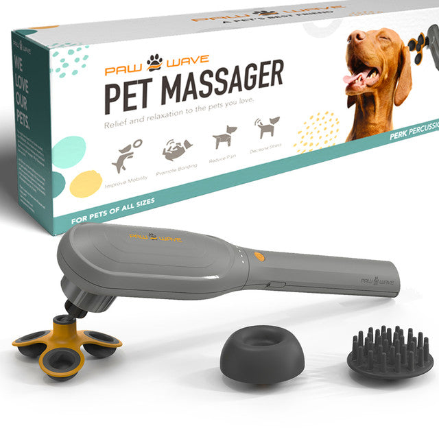 Paw Wave Perk - Percussion Therapy Pet Massager