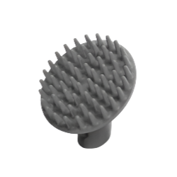 purewave scalp massage tip attachment on transparent background