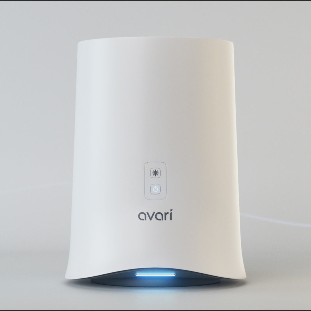 avari AV-600 air purifier video with no titles 35 seconds