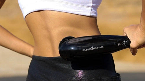 PUREWAVE® CM-07 +8 Tips 2-IN-1 Percussion & Vibration Massager